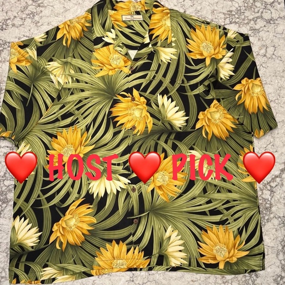 Tommy Bahama Other - Tommy Bahama Short Sleeve Hawaiian Print Shirt XXL